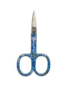 Tesoura de bordado 9 cm - Coleção flores azuis