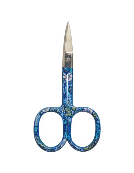 Tesoura de bordado 9 cm - Coleção flores azuis
