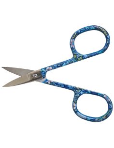 Tesoura de bordado 9 cm - Coleção flores azuis 2
