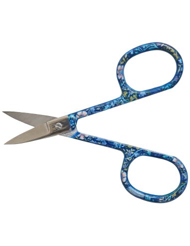 Tesoura de bordado 9 cm - Coleção flores azuis