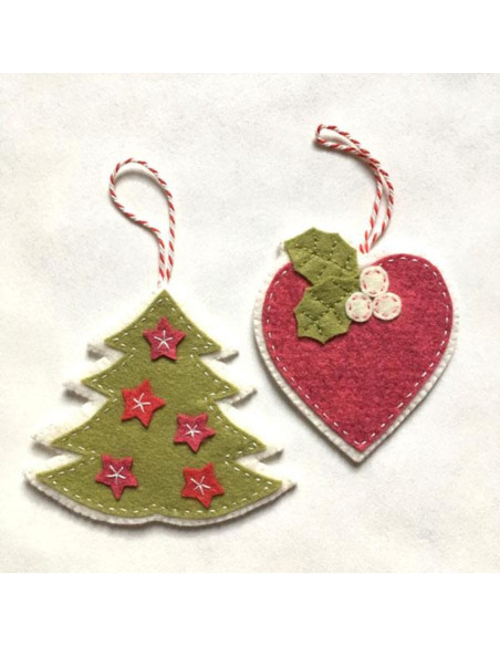 Kit de feltro DIY feliz Natal