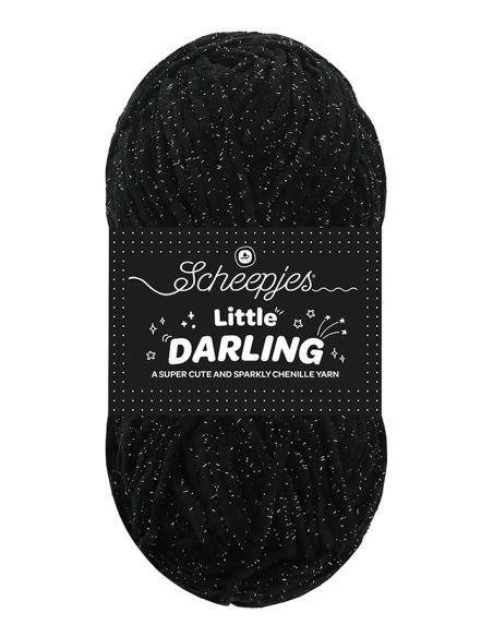 Fio chenille Scheepjes Little Darling Sparkle