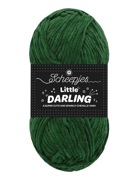 Fio chenille Scheepjes Little Darling Sparkle