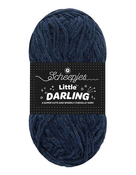 Fio chenille Scheepjes Little Darling Sparkle