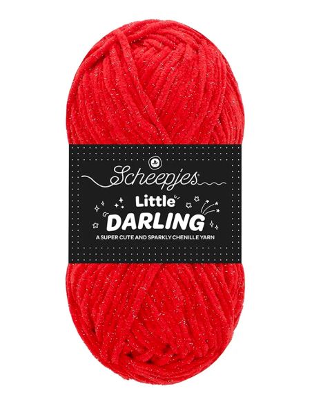 Fio chenille Scheepjes Little Darling Sparkle