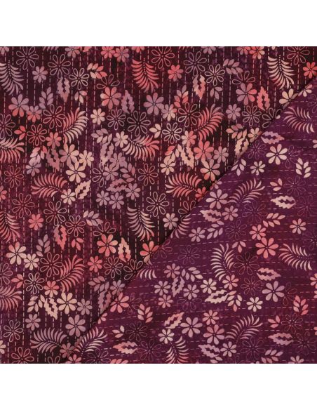Tecido viscose batik Théa - Cereja