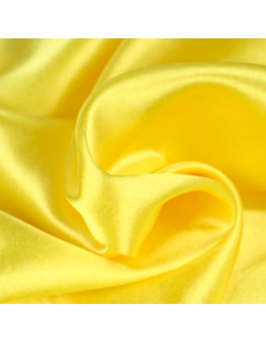 Forro acetinado deluxe - Amarelo canário