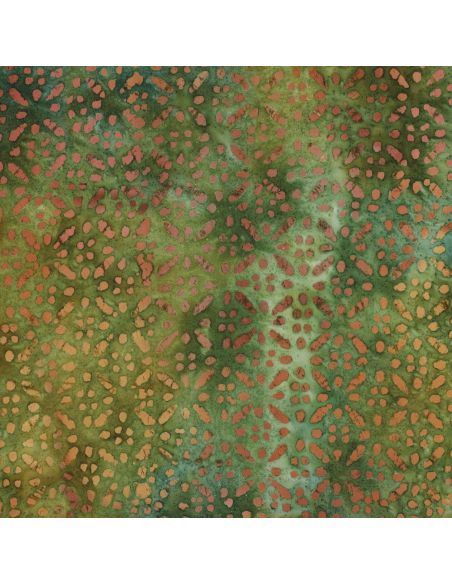 Tecido viscose batik Soléane - Verde