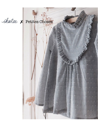 Padrão de vestido, blusa ou t-shirt Ida Mum - Ikatee