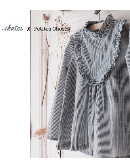Padrão de vestido, blusa ou t-shirt Ida Mum - Ikatee
