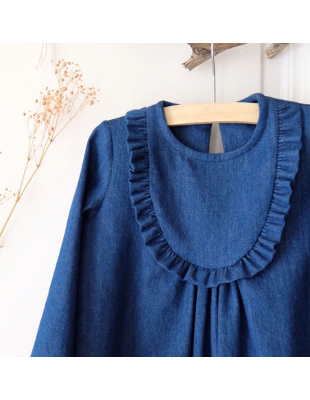 Padrão de vestido, blusa ou t-shirt Ida Mum - Ikatee