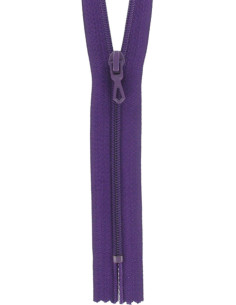 Fecho de correr de nylon - Roxo escuro