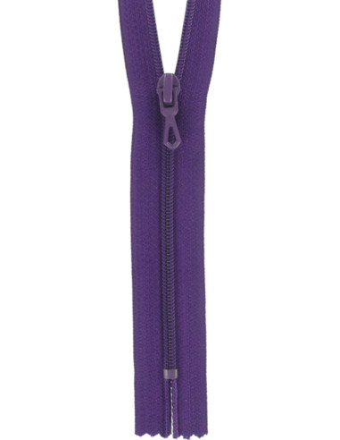 Fecho de correr de nylon - Roxo escuro
