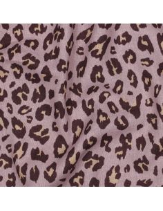 Tecido viscose linho Sauvage - Malva 2