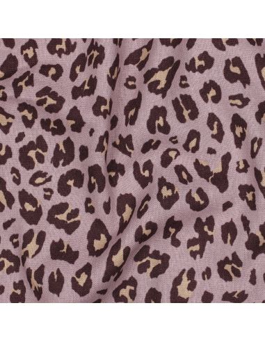Tecido viscose linho Sauvage - Malva