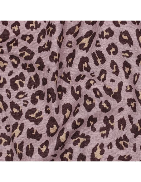 Tecido viscose linho Sauvage - Malva