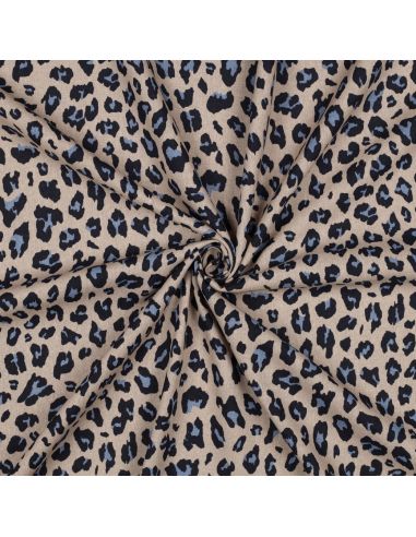 Tecido viscose linho Sauvage - Camelo