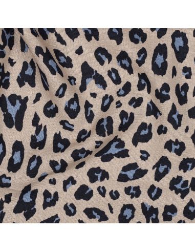 Tecido viscose linho Sauvage - Camelo