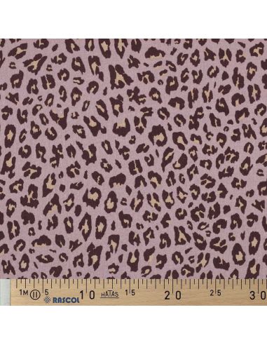 Tecido viscose linho Sauvage - Malva