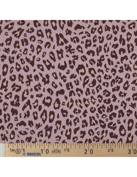 Tecido viscose linho Sauvage - Malva