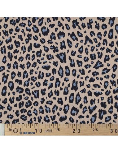 Tecido viscose linho Sauvage - Camelo
