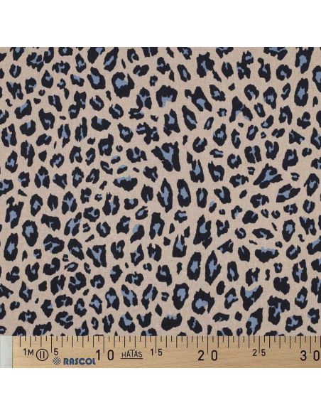Tecido viscose linho Sauvage - Camelo