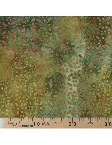 Tecido viscose batik Soléane - Verde