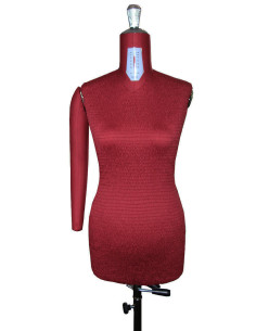 Manequim de costura ajustável de alta qualidade 38 / 50 com braços + barriga