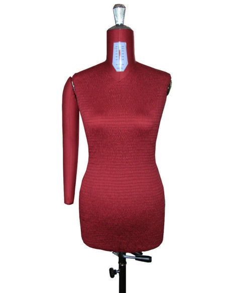 Manequim de costura ajustável de alta qualidade 38 / 50 com braços + barriga