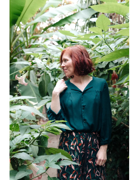 Molde de blusa e vestido Dorothie - Églantine & Zoé
