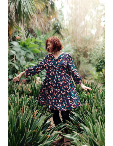 Molde de blusa e vestido Dorothie - Églantine & Zoé