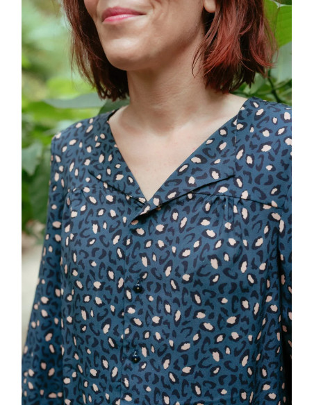Molde de blusa e vestido Dorothie - Églantine & Zoé