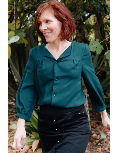Molde de blusa e vestido Dorothie - Églantine & Zoé