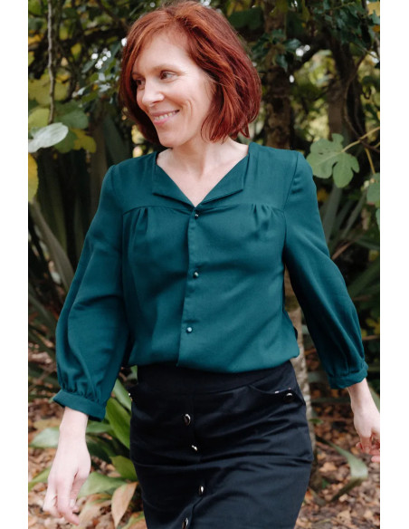 Molde de blusa e vestido Dorothie - Églantine & Zoé