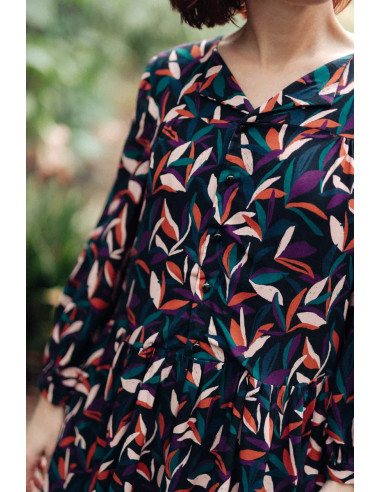 Molde de blusa e vestido Dorothie - Églantine & Zoé