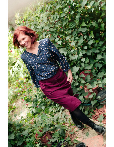 Molde de blusa e vestido Dorothie - Églantine & Zoé