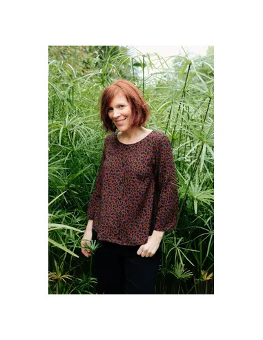 Molde de blusa e vestido Galipette - Églantine & Zoé