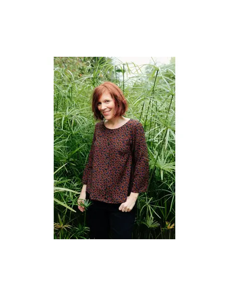 Molde de blusa e vestido Galipette - Églantine & Zoé