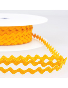 Serpentina - Croché 8 mm - Amarelo