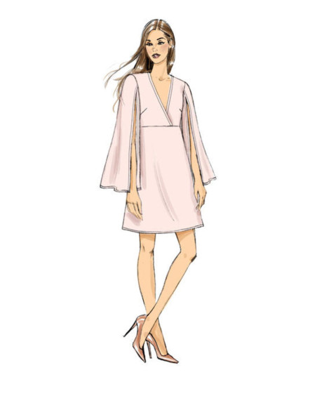 Molde de vestido - Vogue 9344