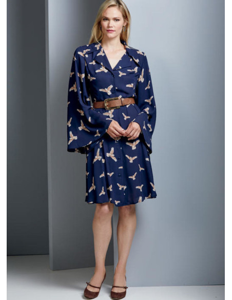 Molde de vestido - Vogue 9345