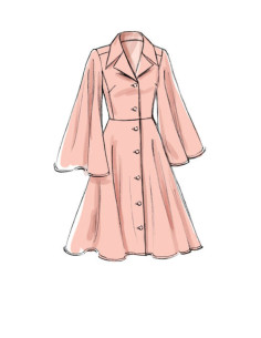 Molde de vestido - Vogue 9345 2