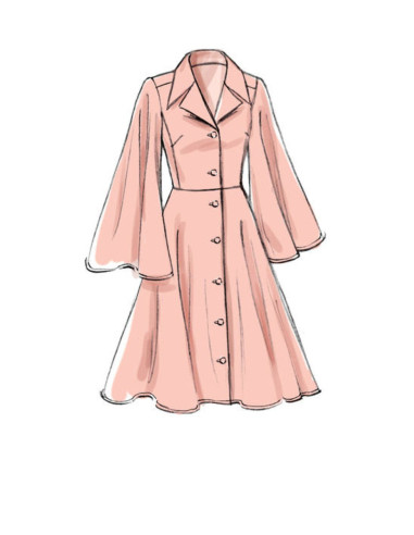 Molde de vestido - Vogue 9345