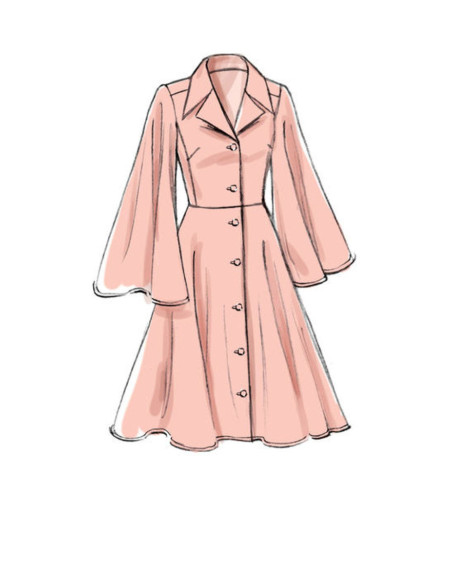 Molde de vestido - Vogue 9345