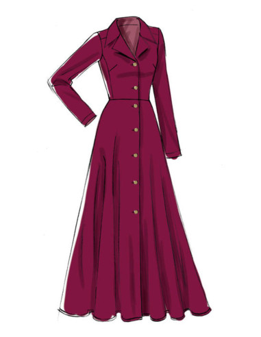 Molde de vestido - Vogue 9345