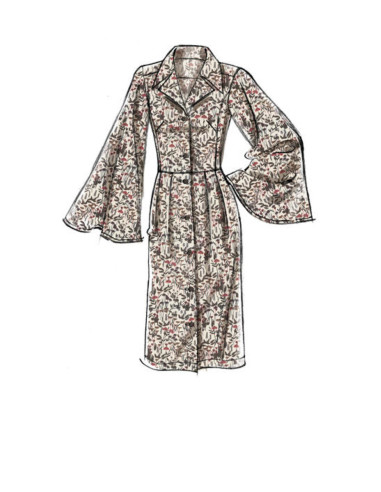 Molde de vestido - Vogue 9345