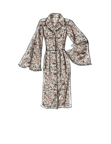Molde de vestido - Vogue 9345