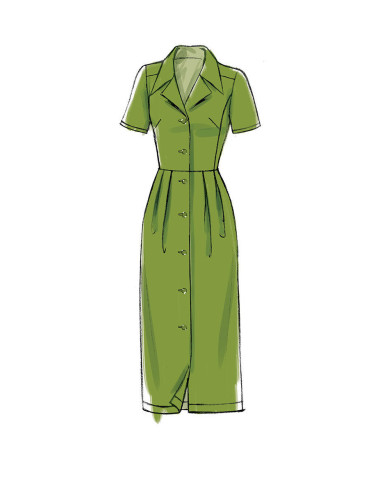 Molde de vestido - Vogue 9345