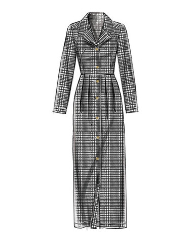 Molde de vestido - Vogue 9345
