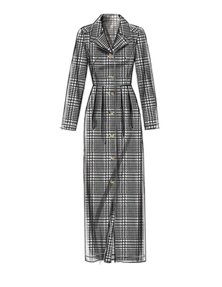 Molde de vestido - Vogue 9345